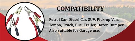 TAGLab J440 Jumper Booster Copper Cable (2 Gauge 100% Copper) - Car SUV ...