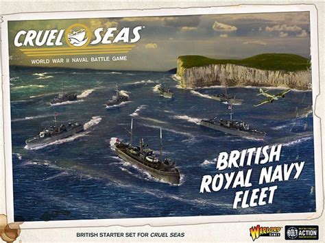 WarlordGames Cruel Seas Warlord British Royal Fleet 1:300 WWII India | Ubuy