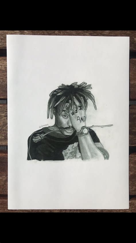 Drawing of Juice Wrld by me. : r/JuiceWRLD