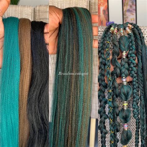Bd, 6b and 1b blend | Mixing hair color, Braiding hair colors, Cute box ...