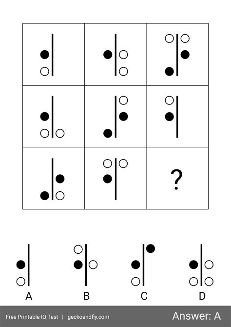 60 Free Printable IQ Test For Kids From 5 to 16 years old [ Part 2 ]