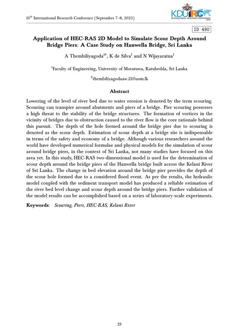 Image result for HEC-RAS 2D Model with Bridge