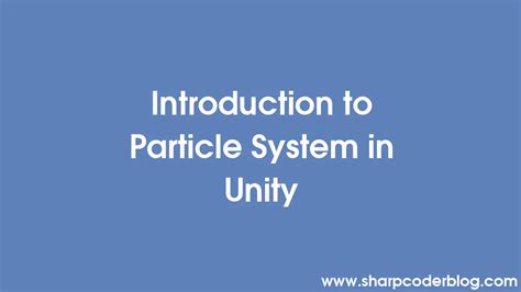 Image result for Unity Procedural Particle System