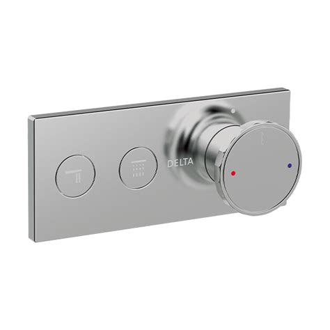 Choice Dway Push Button Shower Mixer Trim | Delta Faucet Modern Shower ...