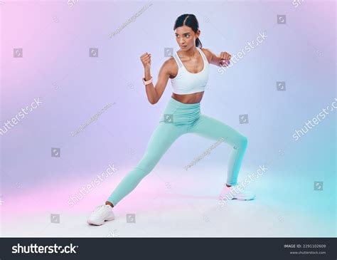 Female Fighting Stance