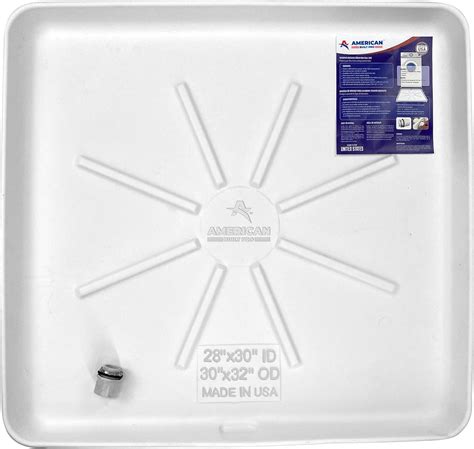 Amazon.com: American Built Pro Washing Machine Pan- HDPE - Undrilled ...