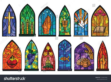 Simple Stained Glass Windows