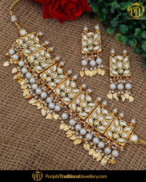 Kundan Choker Set – Punjabi Traditional Jewellery
