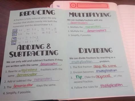 Image result for Equivalent Fractions Foldable