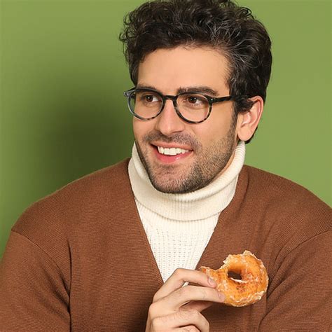 Blue Block Phone & Computer Glasses: Blue Striped Full Rim Round John ...