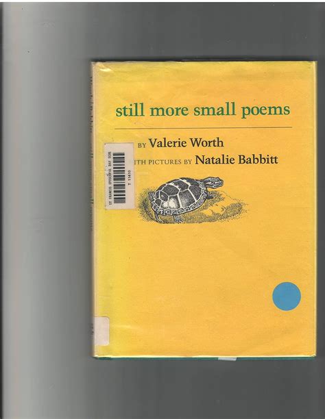 Still More Small Poems: Worth, Valerie, Babbitt, Natalie: 9780374372583 ...