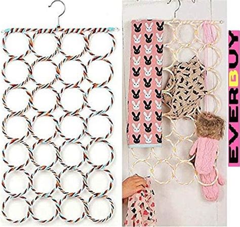 Kuber Industries 10-Circle 2 Pieces Plastic Heart Design Hanger for ...
