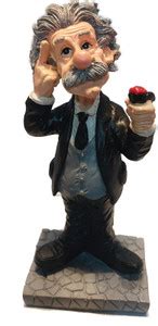 PARADIGM pictures Einstein figurine for Dashboard / Office Desk Decor ...