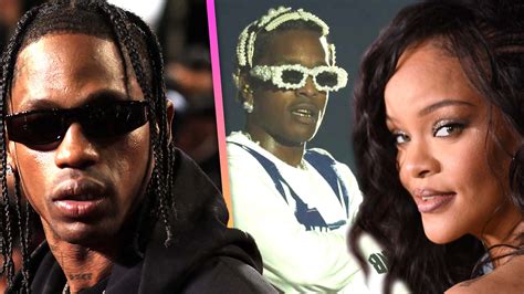 Why Fans Believe A$AP Rocky Is Dissing Rihanna’s Ex Travis Scott in New ...