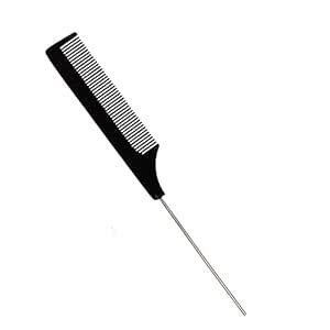Buy MAPPERZ Tail Comb For Women Hair Styling/Steel Tail Pin Comb Steel ...