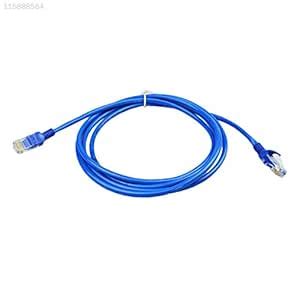 PRAV® 8E3E Network Ethernet RJ45 Network Cable Blue LAN 3/5M Lead Cat5e ...