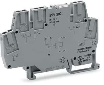 WAGO Relay module Nominal input voltage 24 VDC 1 changeover contact Red ...