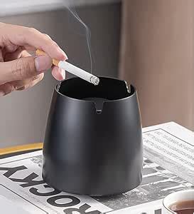 Buy Ashtray for Cigarettes Outdoor Ash Tray - Smokeless Stainless Steel ...