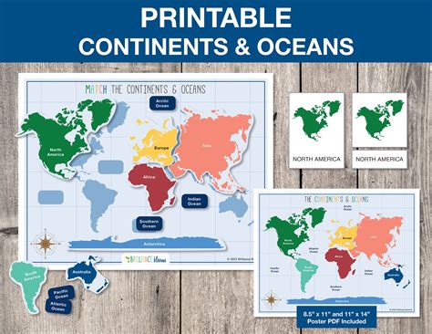 Printable World Map with Continents 的图像结果