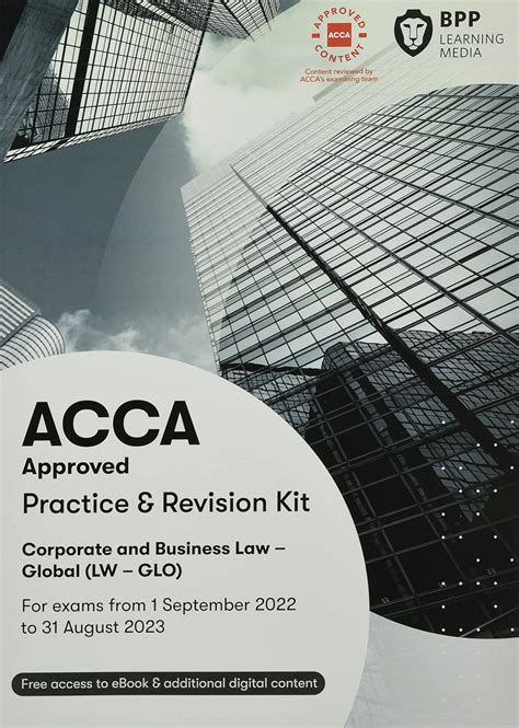 Buy ACCA Corporate and Business Law (Global) Book Online at Low Prices ...