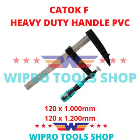 Jual WIPRO F Clamp / Klem / Jepit / Catok F Kayu 120 x 1000 / 1200mm ...