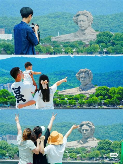 A Mao Statue w/ Moving Eyes in Orange Isle, Changsha : r/Sino