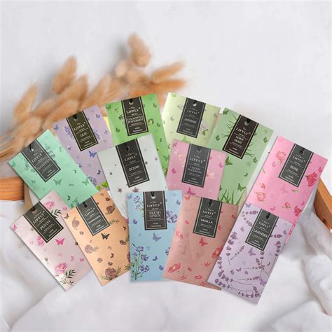 LIFFLY 13 Scents Scented Sachets for Drawers and Closets 14 India | Ubuy