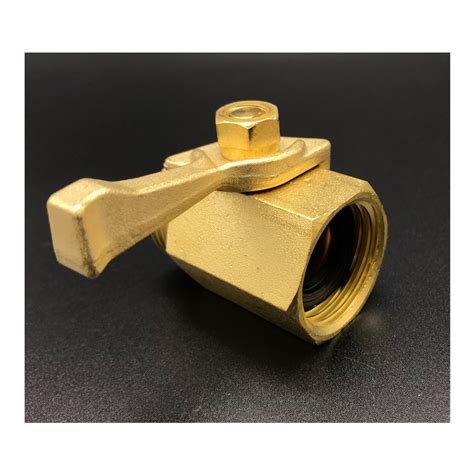 summery life Garden Hose Shut Off Valve Solid Brass Super Heavy Duty ...