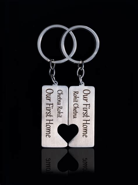 Buy First Home Keychain | Couples New Home Keyrings | Madhechi