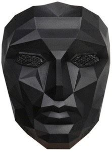 EITHEO D-BOSS-MASK Front Face Party Mask Plastic Cut-outs Price in ...
