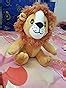 Buy Mirada Cute Butter Sitting Lion Soft Toy for Girls/Kids | Stuffed ...