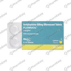 Fluimucil 600 MG Tablet (6): Uses, Side Effects, Price & Dosage | PharmEasy