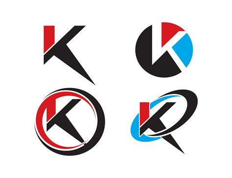 Set of Letter K Logo Icons Graphic by meisuseno · Creative Fabrica ...