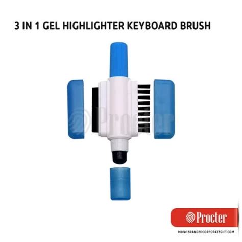 GEL Highlighter With Keyboard Brush B53 in bulk for corporate gifting ...