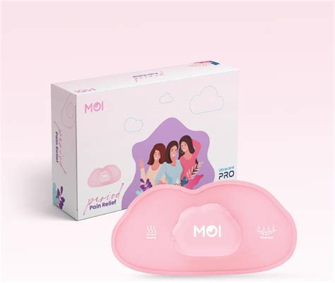 WELME PATENTED Period Pain Relief TENS Device - Relief from Menstrual ...