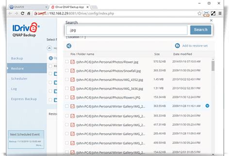 Image result for QNAP File Backup