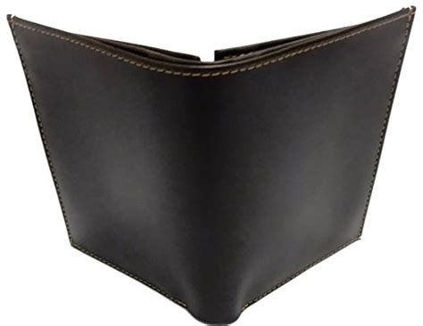 Four Fold Wallet, Billfold, Mens Wallet, Black Luxury Executive Leather ...