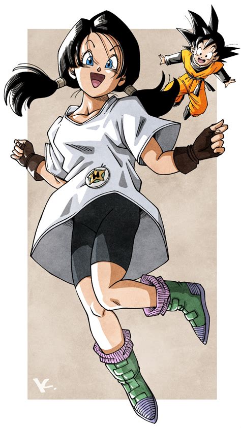 videl and son goten (dragon ball and 1 more) drawn by kakeru_(dbskakeru ...