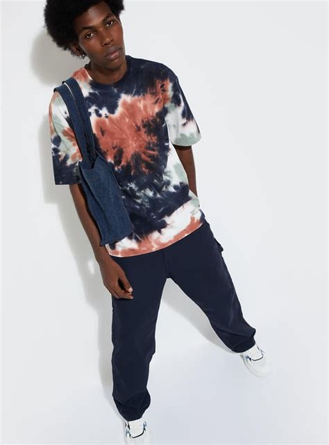 Buy URB_N Men Oversized Tie & Dye T-shirt Online at just Rs. 599.0 ...