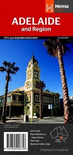 Buy Adelaide & region handy r/v (r) hema Book Online at Low Prices in ...