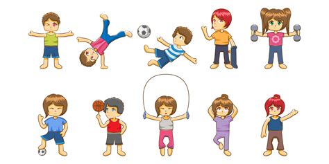Children Exercise 的图像结果
