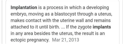 what is meant by implantation - Brainly.in