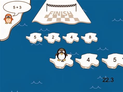 Image result for Penguin Math Game