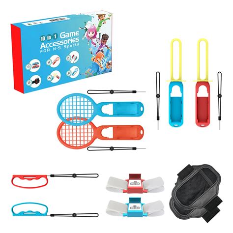 Buy PERFECTSIGHT Switch Sports Accessories Bundle, 10 in 1 Kit for 2022 ...