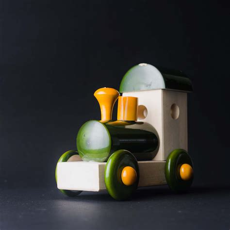 Wooden Train Engine Toy– CultureShoppe