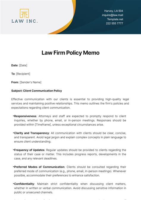Free Sample Memo for Compliance Template to Edit Online