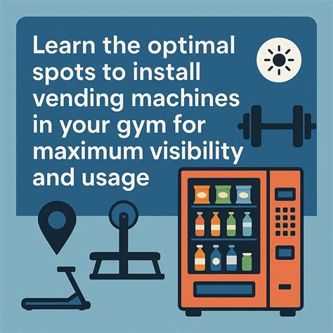Where to Place Vending Machines in a Gym - VendingExchange