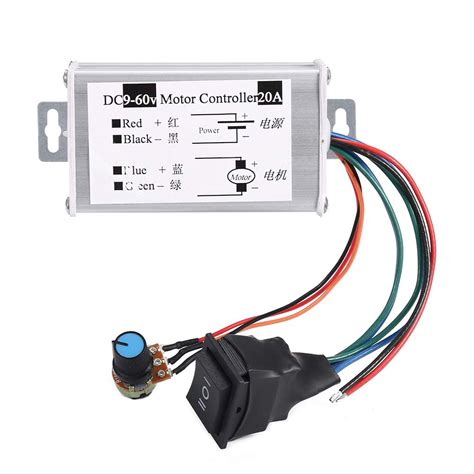 Buy DC Motor Speed Controller, Brush Motor Driver Controls Module DC 9V ...