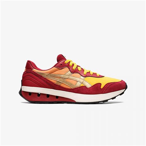 Buy Honey and Burgundy Asics Jogger X81 Shoes for Men Online | Superkicks