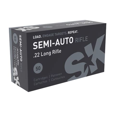 SK .22lr Semi Auto Rifle, 7,95